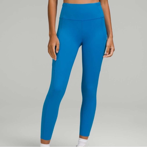 ❤️ Lululemon Poolside Fast & Free 25” Leggings Tights NWT - Picture 2 of 15